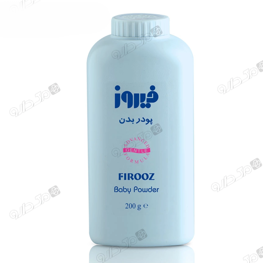 پودر بدن کودک آبی فیروز